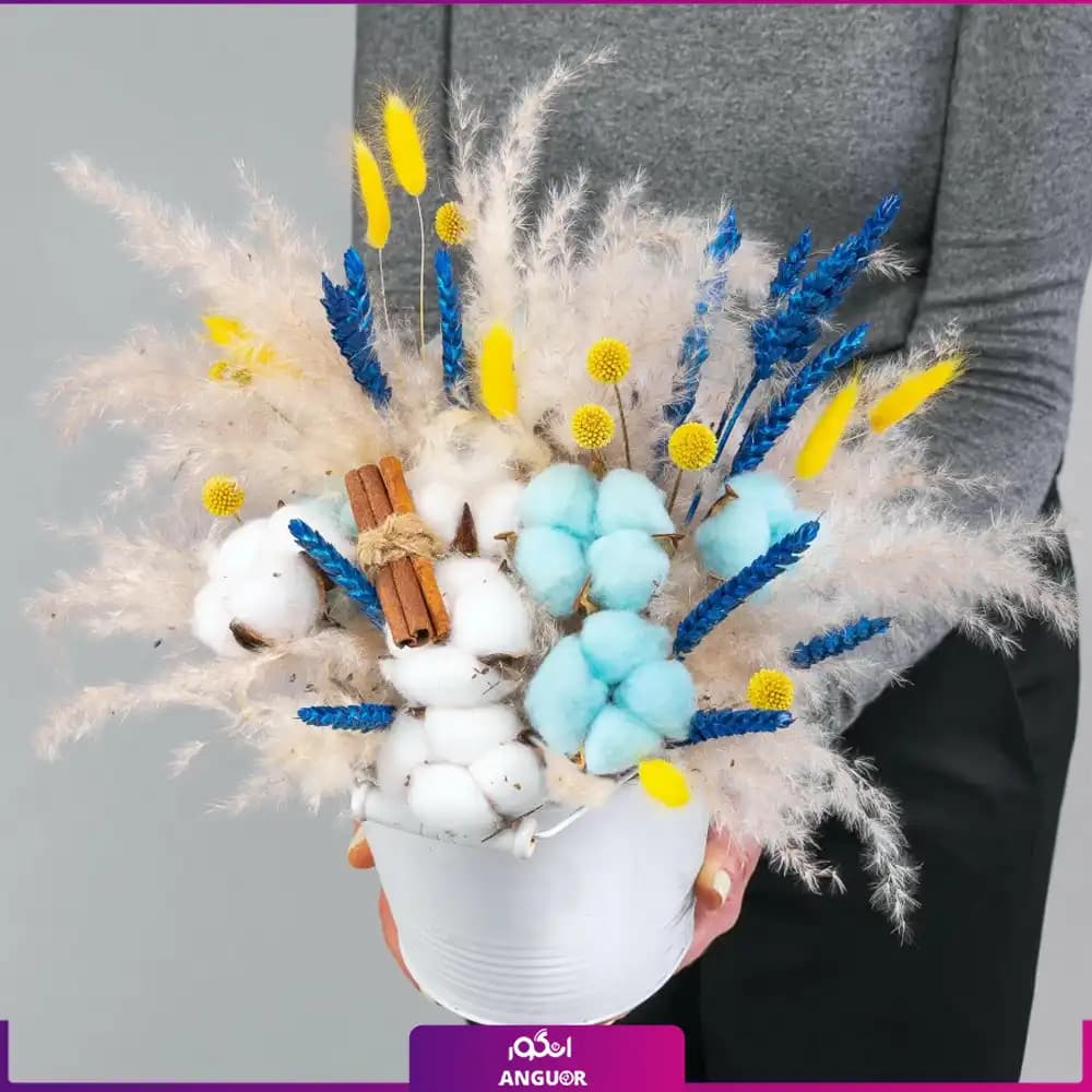 باکس گل پنبه (گل خشک)