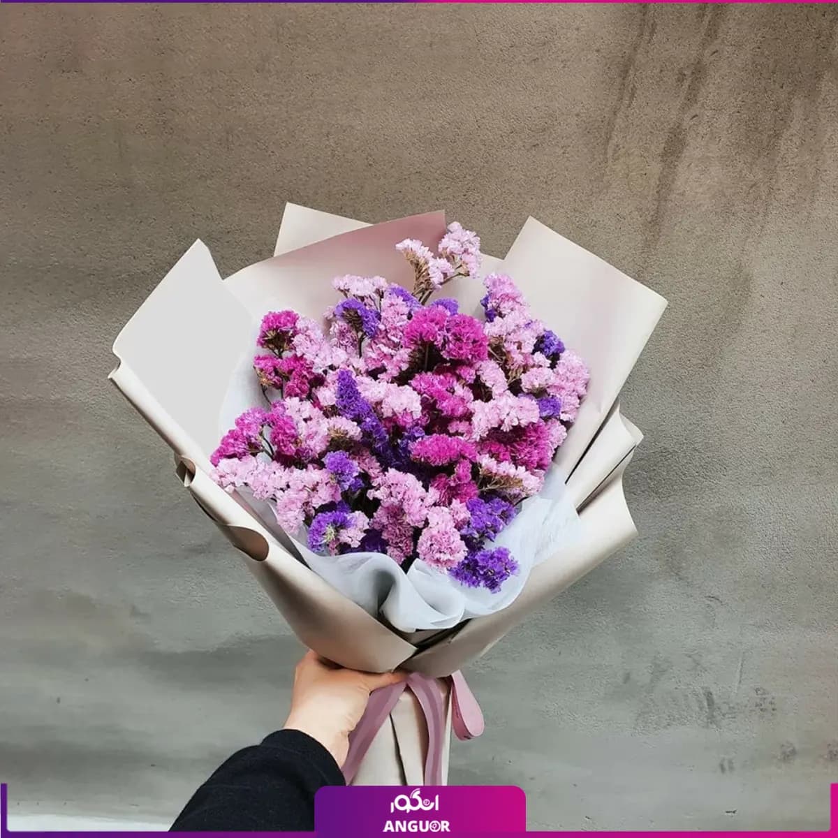 دسته گل زنبوری رنگی (25 شاخه)