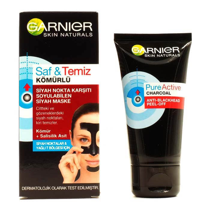 ماسک صورت پیل آف گارنیر مدل SAF & TEMIZ قاتل جوشهای سر سیاه حجم 50 میلی