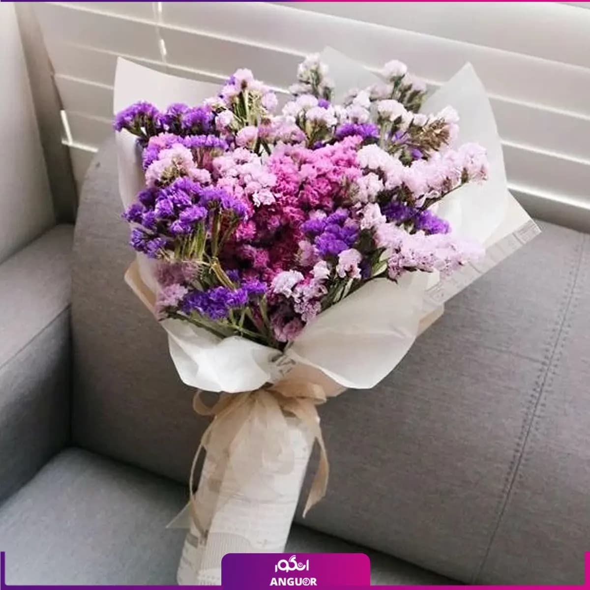 دسته گل زنبوری رنگی (31 شاخه)