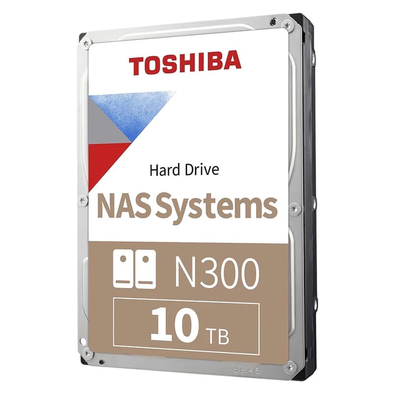 هارددیسک اینترنال توشیبا مدل N300 ظرفیت 10 ترابایت — تصویر ۲