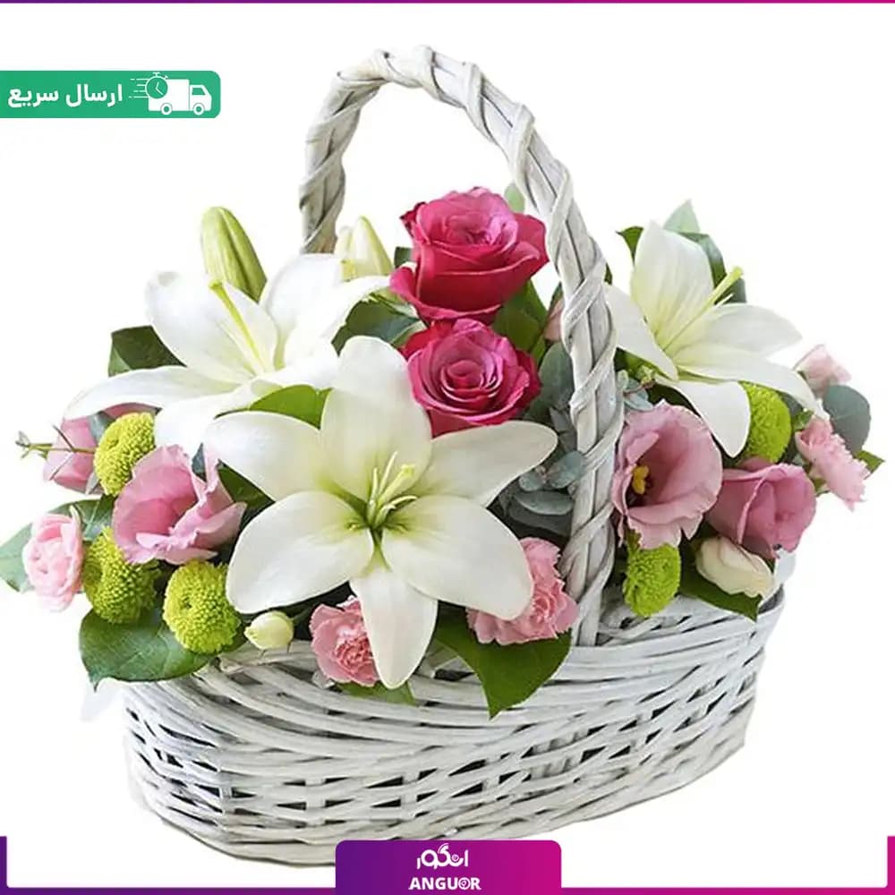 سبد گل ترکیبی — تصویر ۲