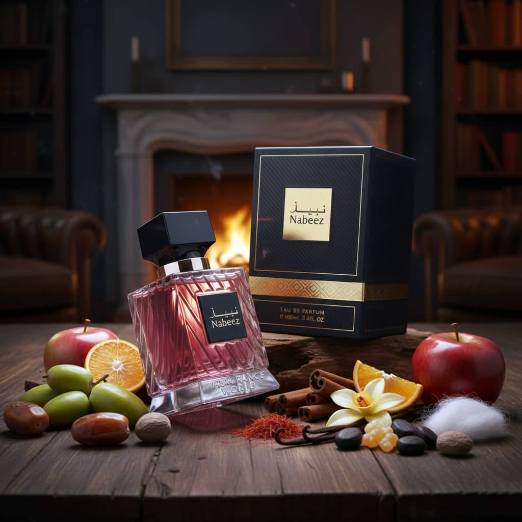 عطر ادکلن زنانه مردانه نبیذ فراگرنس ورد رایحه ساوا قصه (fragrance world Nabeez) حجم 100 میل