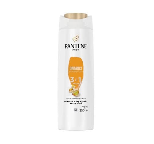 شامپو پنتن طلایی PANTENE مدل اونارجی 3 در 1 حجم 350 میل — تصویر ۲