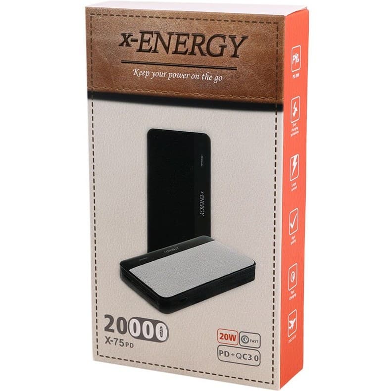 پاوربانک ایکس انرژی مدل X75-pd ظرفیت 20000 میلی آمپر ساعت — تصویر ۸