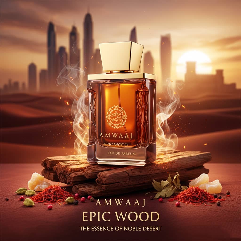 عطر ادکلن مردانه آمواج اپیک فراگرنس ورد مدل آمواج اپیک وود (Fragrance World Amouage Epic) حجم 100 میل — تصویر ۵