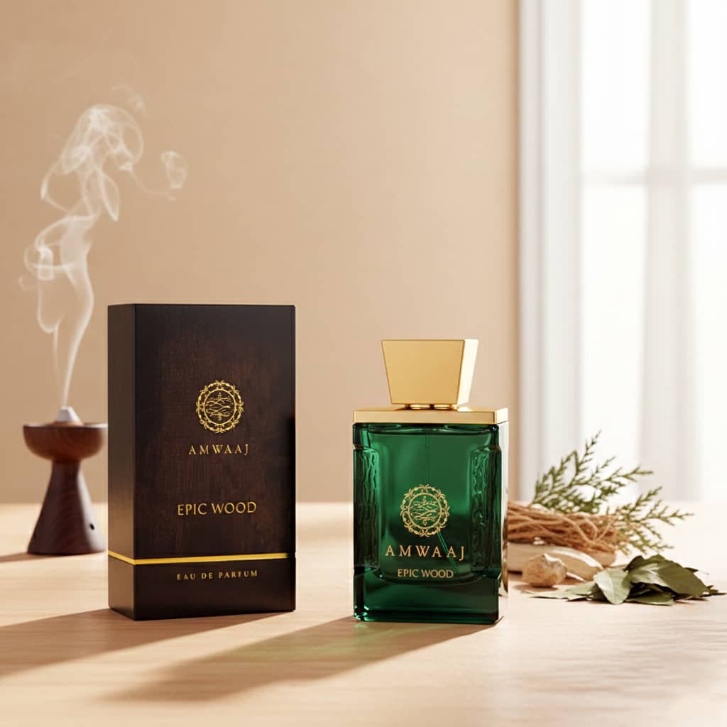 عطر ادکلن مردانه آمواج اپیک فراگرنس ورد مدل آمواج اپیک وود (Fragrance World Amouage Epic) حجم 100 میل — تصویر ۷