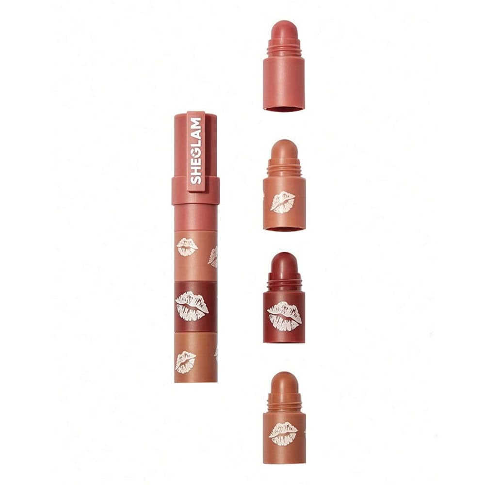 رژ 4 تایی شیگلم SHEGLAM مدل BARE STACK — تصویر ۵