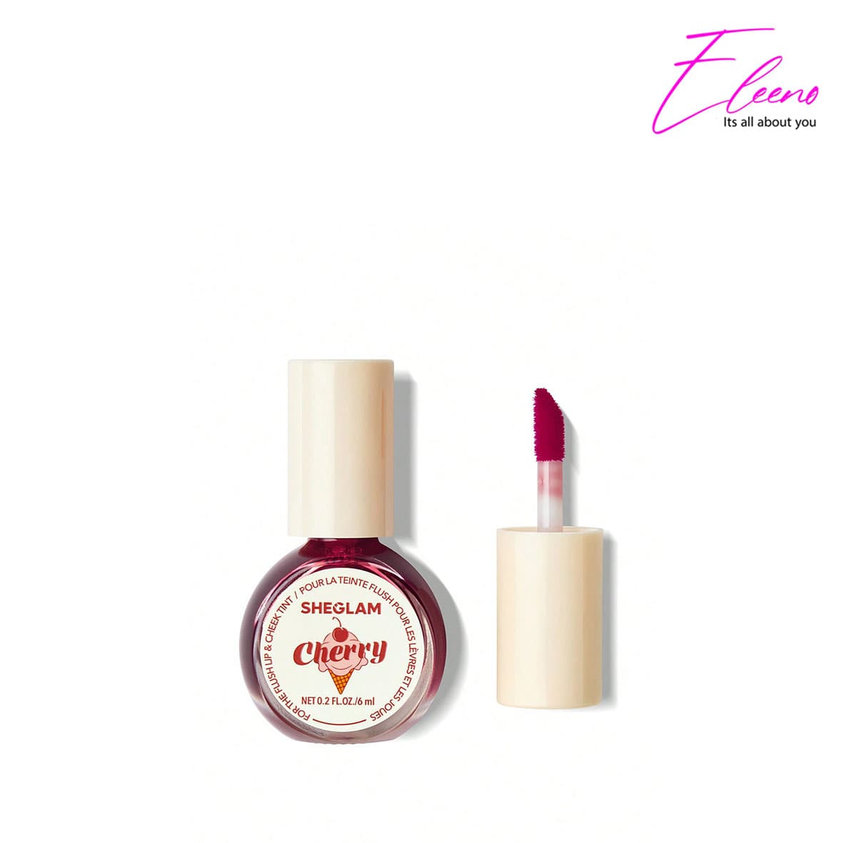 تینت لب و گونه مایع شیگلم SHEGLAM مدل CHERRY PICKED — تصویر ۱۰