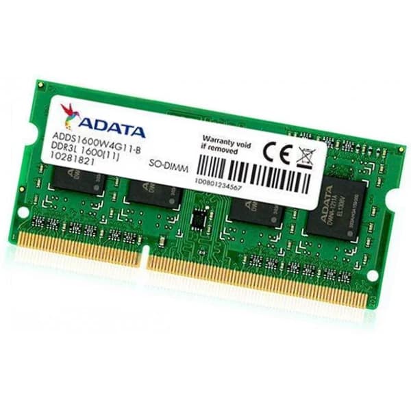 رم لپ تاپ DDR3L تک کاناله 1600مگاهرتز ای دیتا مدل ADDS1600W4G11-S ظرفیت 4 گیگابایت — تصویر ۵