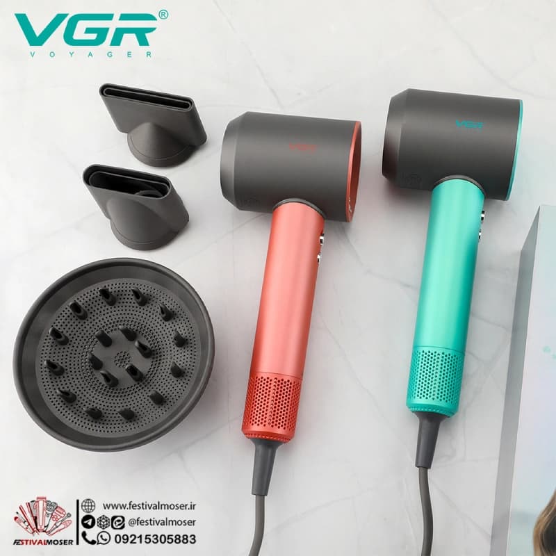 سشوار وی جی آر مدل V-440 — تصویر ۳