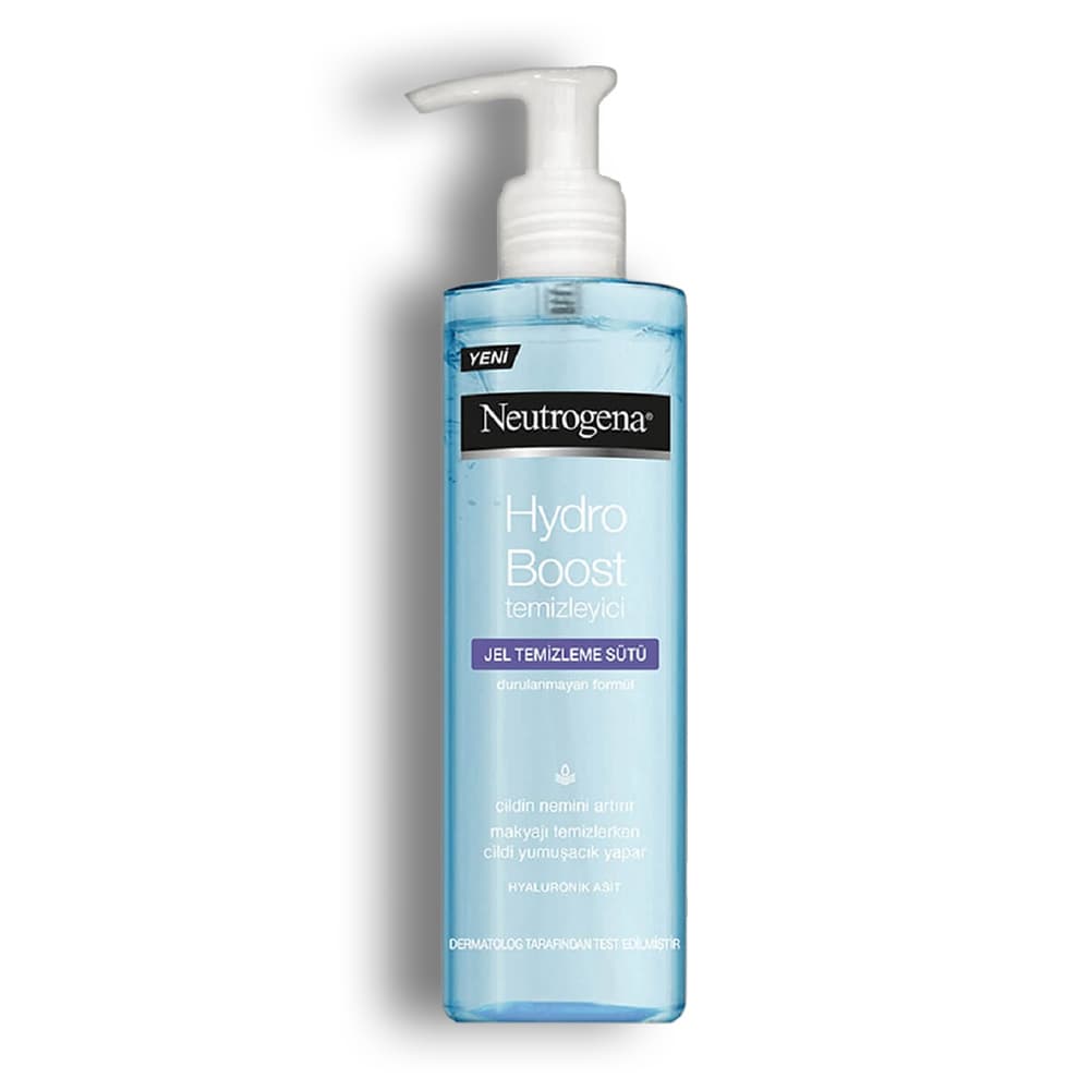 ژل شیرپاک کن صورت نیتروژنا Neutrogena Hydro Boost Jel حجم 200 میلی — تصویر ۴