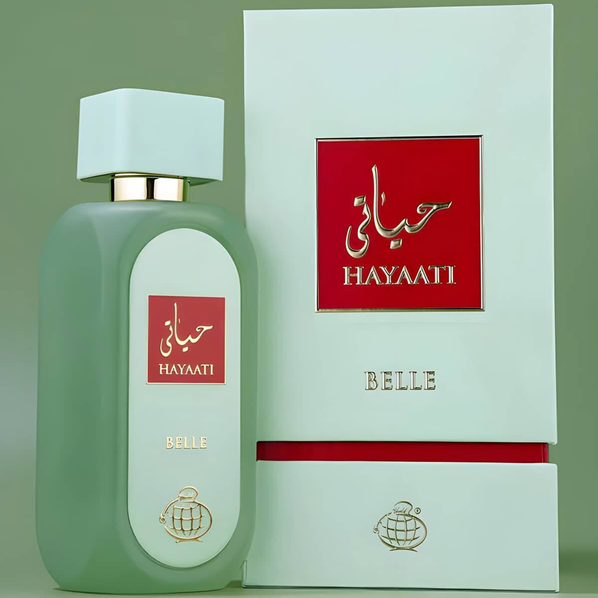 عطر ادکلن زنانه حیاتی بله فراگرنس ورد رایحه ژان پل گوتیه لا بل له پارفوم (Fragrance World Hayaati Hayaati Belle) حجم 100 میل — تصویر ۳