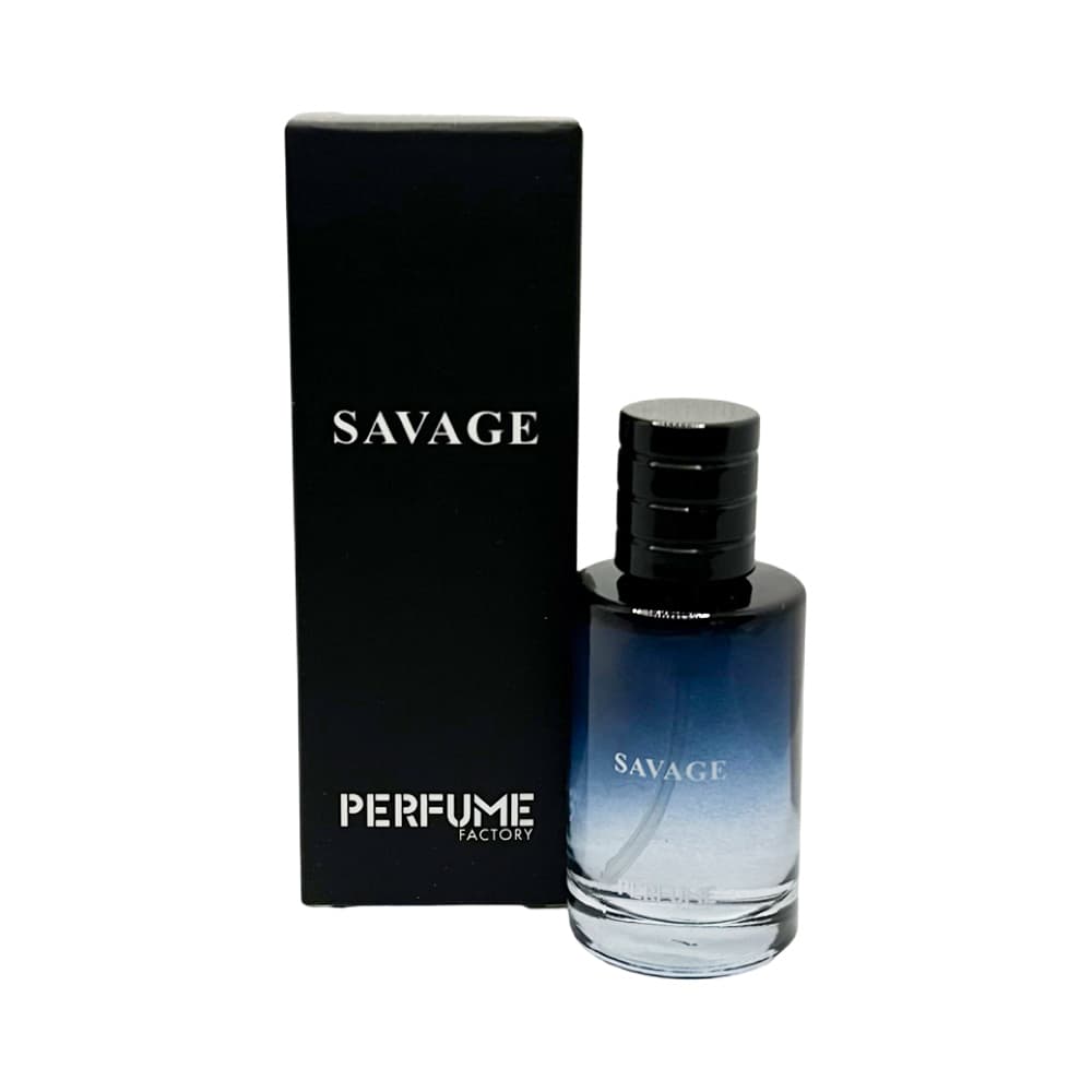 ادوپرفیوم مردانه پرفیوم فکتوری PERFUME FACTORY رایحه ساواج دیور حجم 30 میل