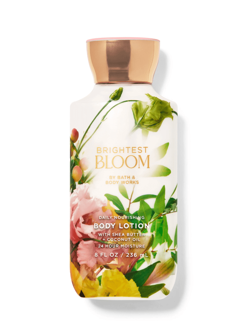 لوسیون بدن بث اند بادی Bath and body رایحه Brightest Bloom حجم 236 میل