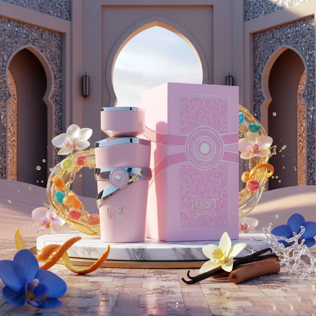 عطر ادکلن زنانه یارا صورتی فراگرنس ورد مدل جاست وردی (Fragrance World Lattafa Yara) حجم 100 میل — تصویر ۶