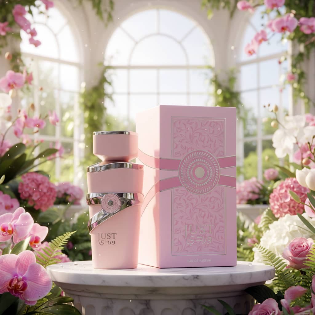 عطر ادکلن زنانه یارا صورتی فراگرنس ورد مدل جاست وردی (Fragrance World Lattafa Yara) حجم 100 میل — تصویر ۸
