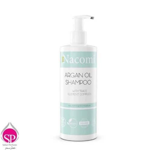 شامپو ضدریزش و تقویت کنندهٔ آرگان nacomi