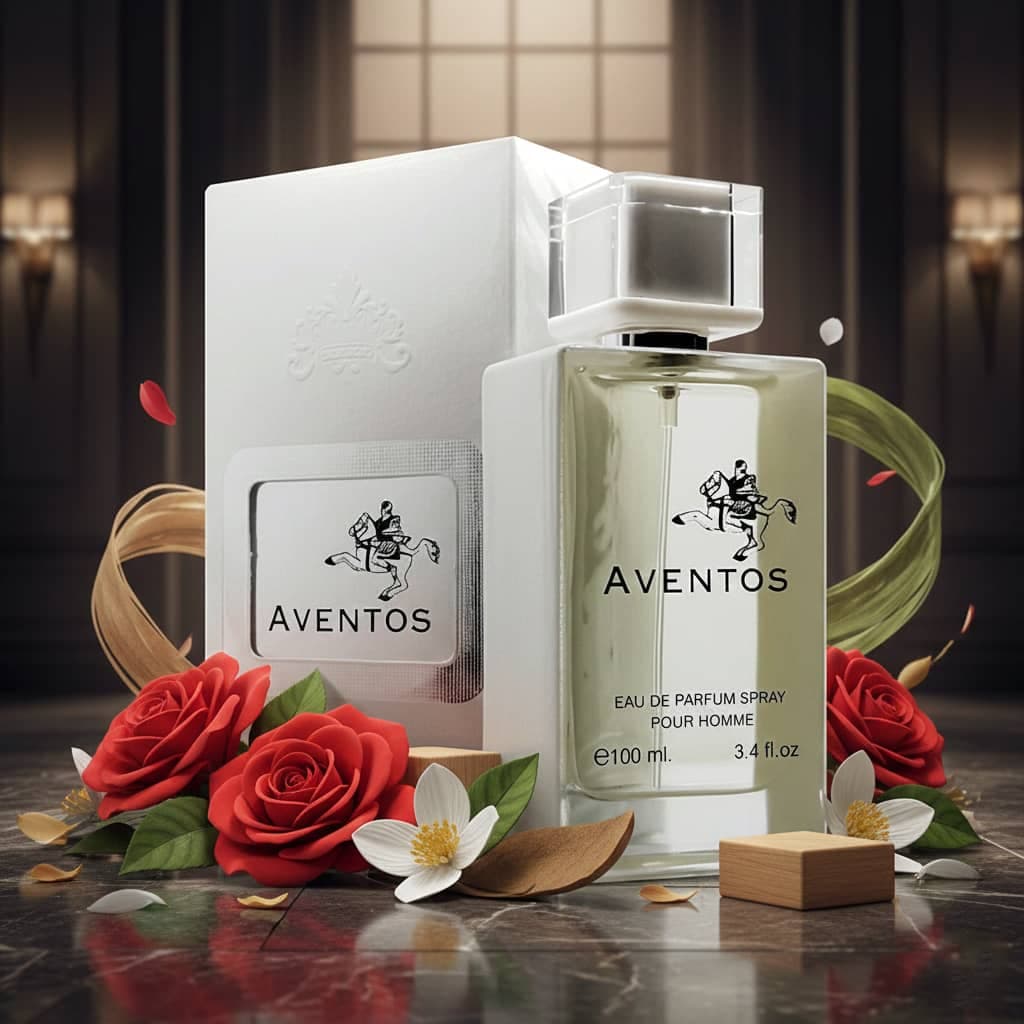 عطر ادکلن مردانه کرید اونتوس سفید فراگرنس ورد (Aventos Pour Homme) حجم 100 میل