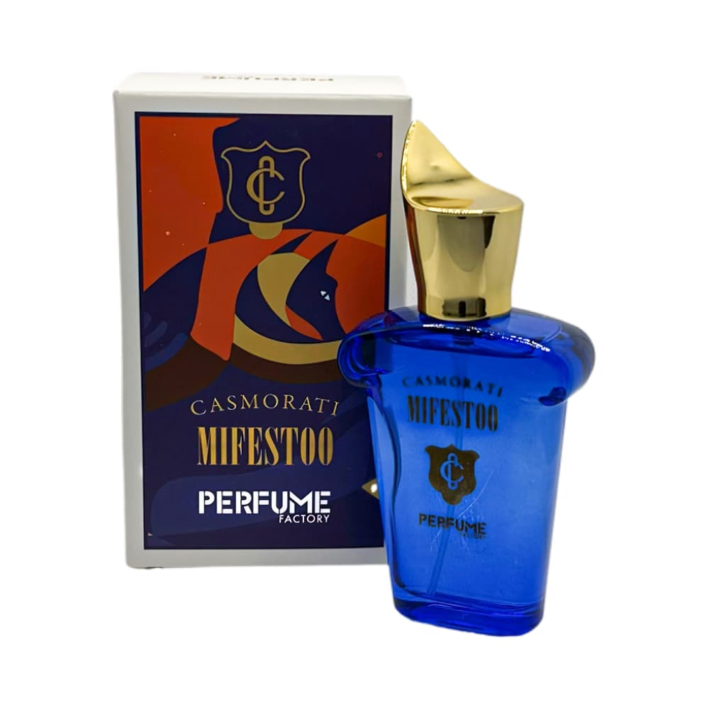 ادوپرفیوم مردانه پرفیوم فکتوری PERFUME FACTORY رایحه کازاموراتی مفیستو حجم 30 میل