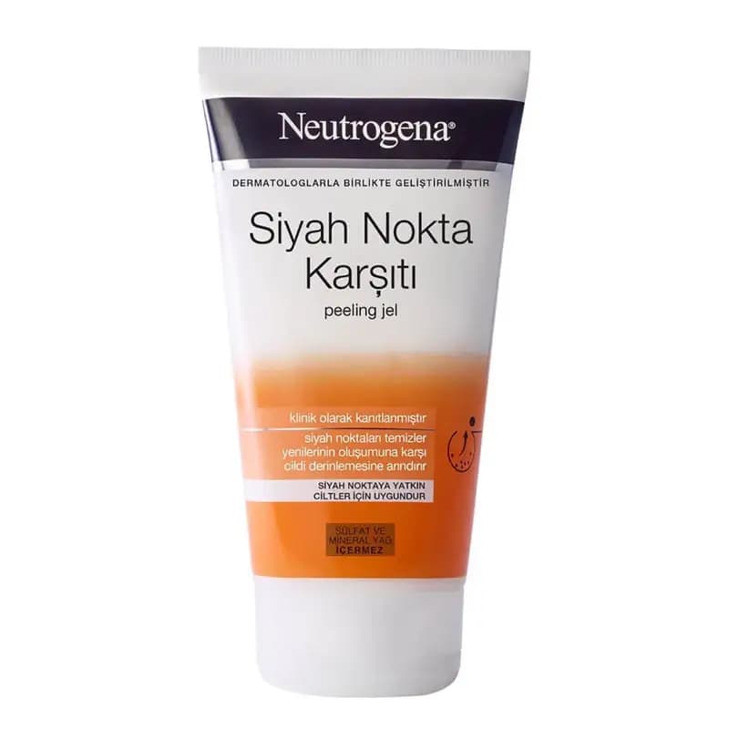 ژل اسکراب ضد جوش سر سیاه نوتروژینا Neutrogena حجم 150 میلی — تصویر ۴