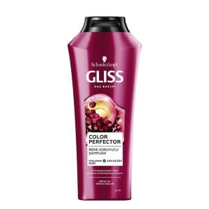 شامپو گلیس GLISS قرمز برای موهای رنگ شده Color Protect حجم 500 میلی — تصویر ۴