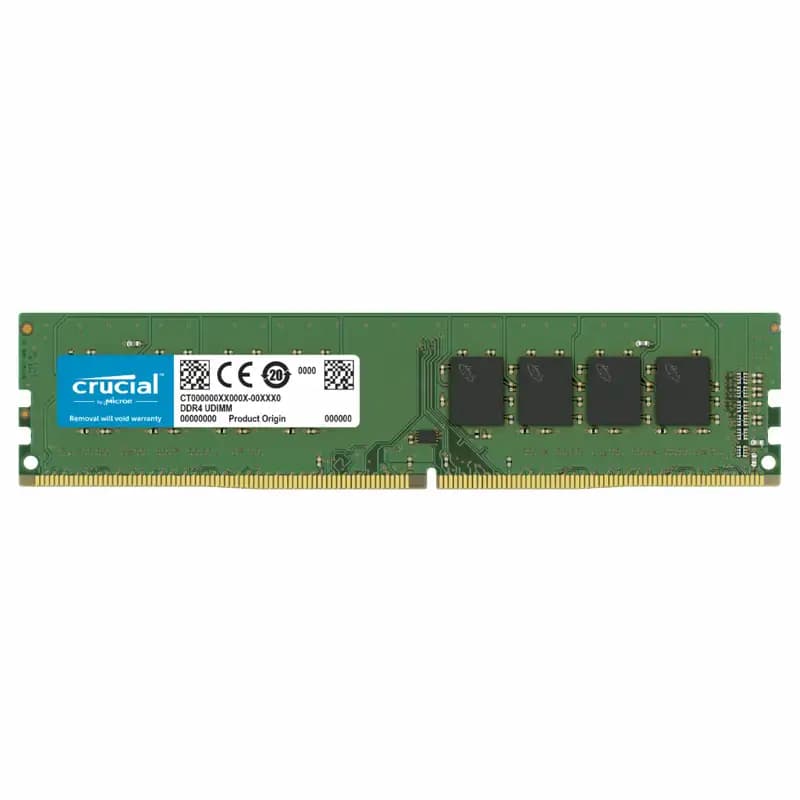 رم کامپیوتر Crucial U-DIMM DDR4 8GB 3200MHz CL22 Single — تصویر ۲