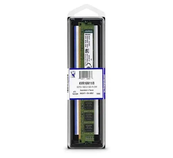 رم کامپیوتر Kingston ValueRAM DDR3 1600MHz CL11 8GB (استوک) — تصویر ۶