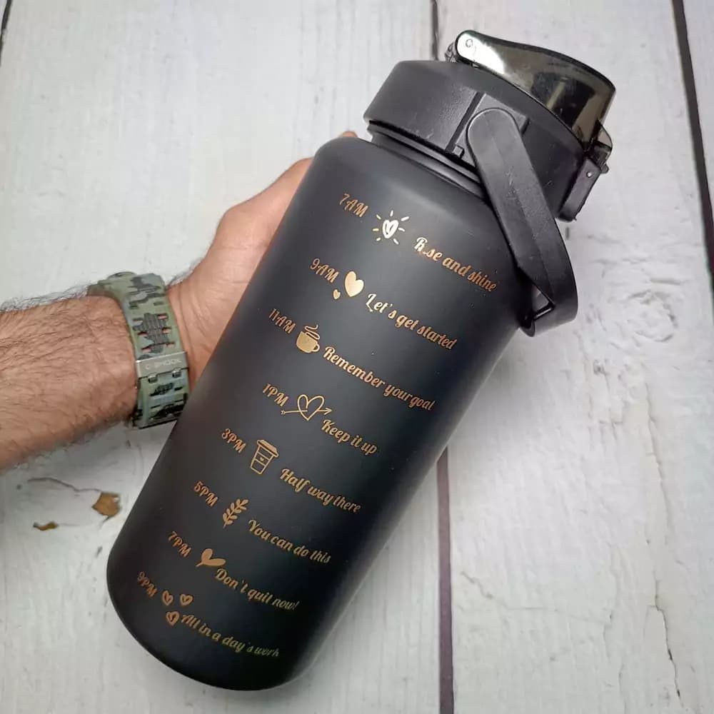 قمقمه مدل BLACK ظرفیت 2 لیتر — تصویر ۹