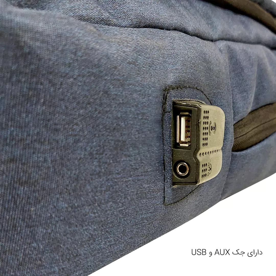 کوله پشتی لپتاپی Benetton مدل B6400 — تصویر ۸
