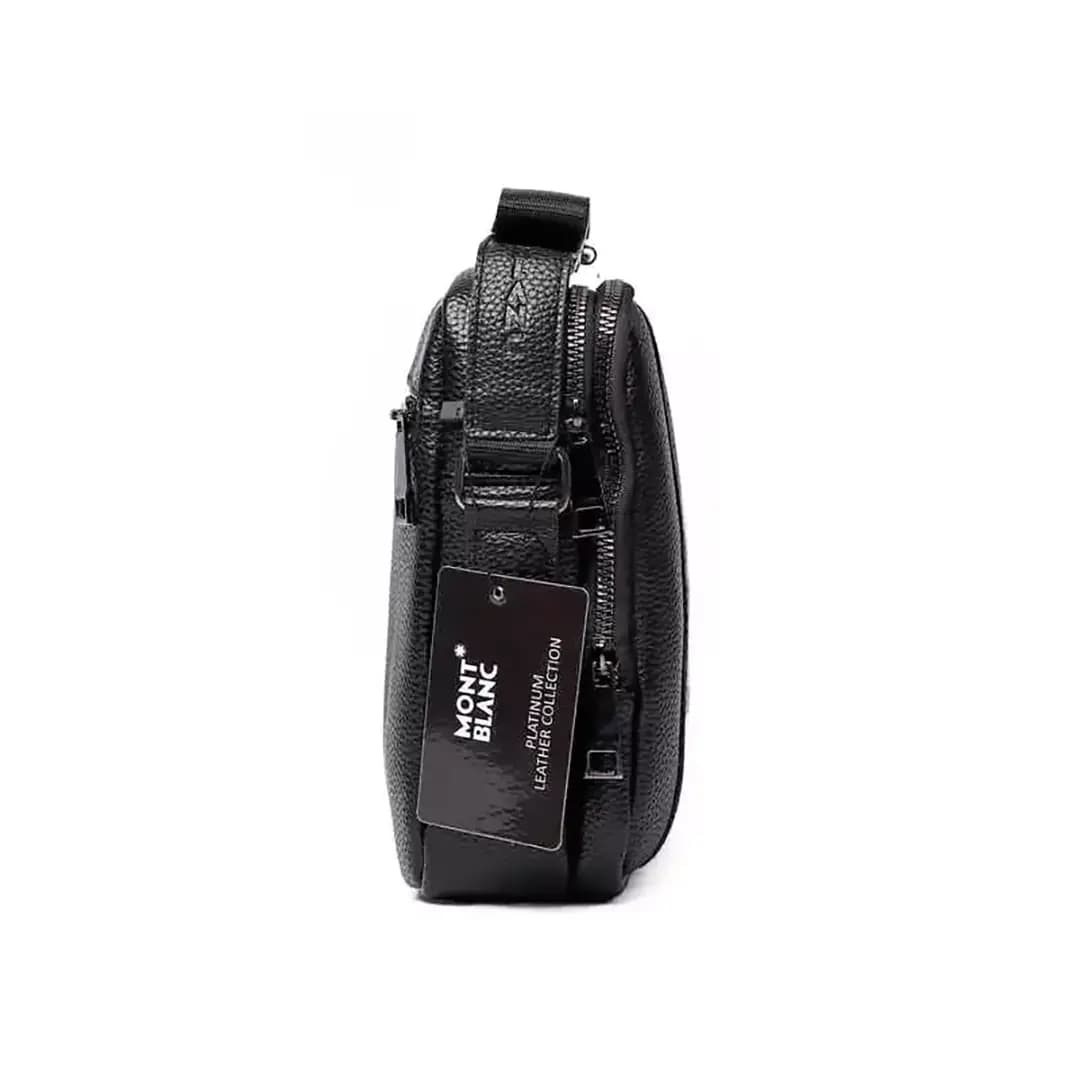 کیف چرمی رودوشی Mont Blanc مدل MB30209-M سایز متوسط — تصویر ۷