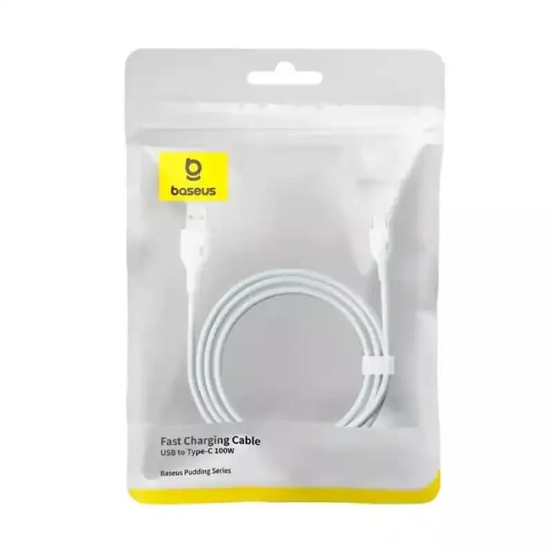 کابل باسئوس Baseus Pudding Series 100W USB-A To Type-c P1035570 — تصویر ۱۱