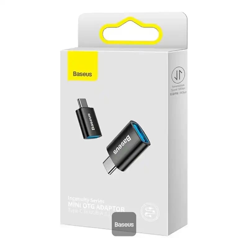 تبدیل باسئوس Baseus OTG Ingenuity Series Mini USB To Type-c ZJJQ000001 — تصویر ۷