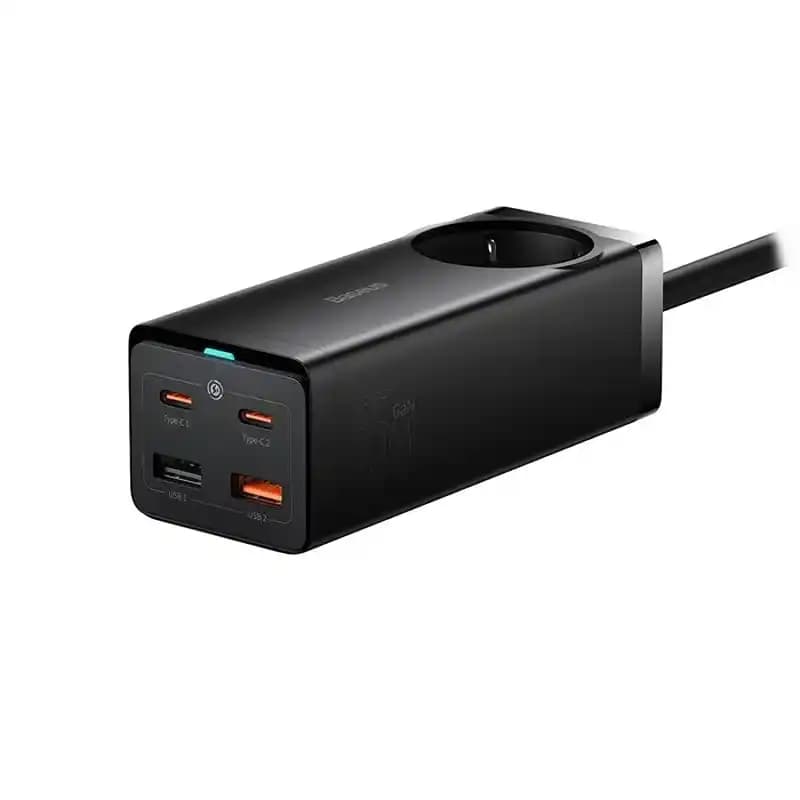 شارژر رومیزی 5 پورت باسئوس Baseus مدل GaN3 Pro PSZM000901 65W — تصویر ۱۱