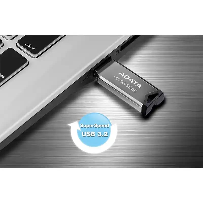 فلش 512 گیگ ای دیتا ADATA UV350 USB3.2 — تصویر ۷