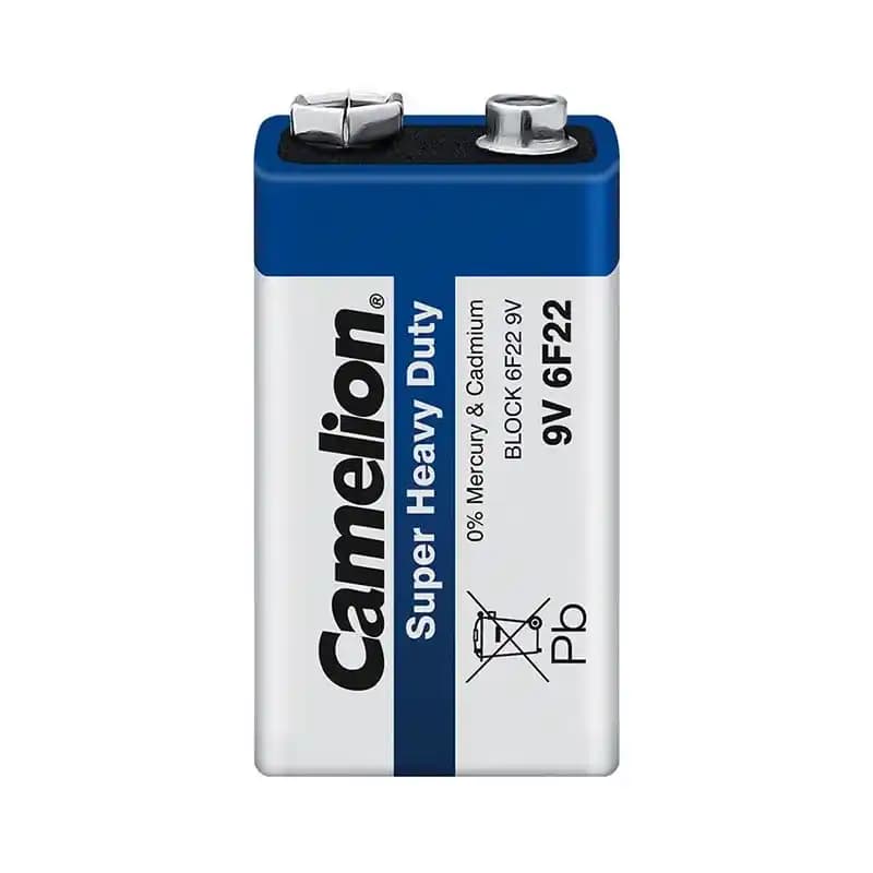 باتری کتابی کملیون Camelion Super Heavy Duty 9V شیرینگ