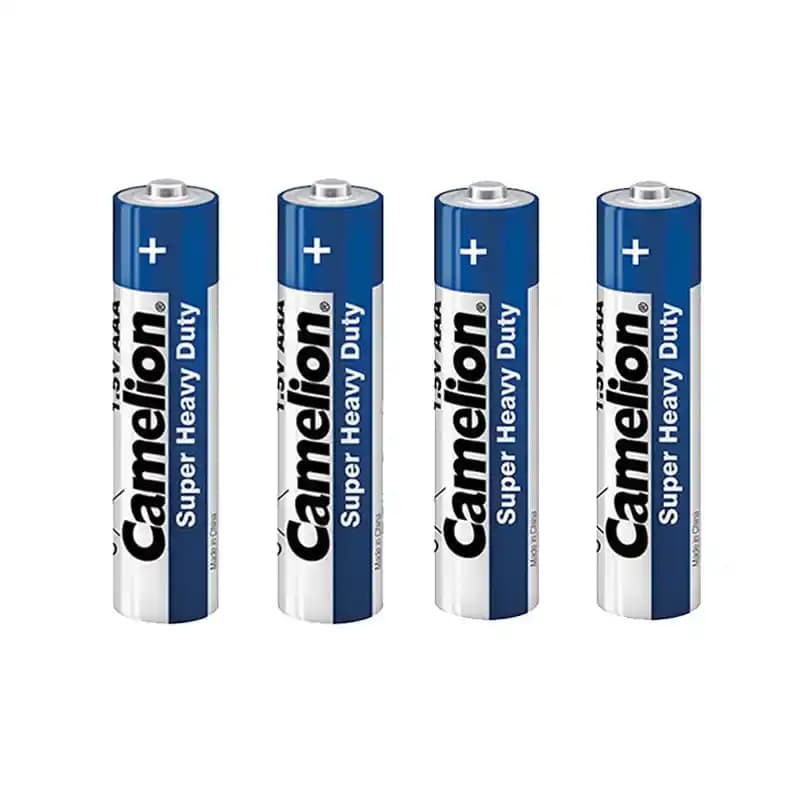 باتری چهارتایی نیم قلمی کملیون Camelion Super Heavy Duty 1.5V AAA شیرینگ