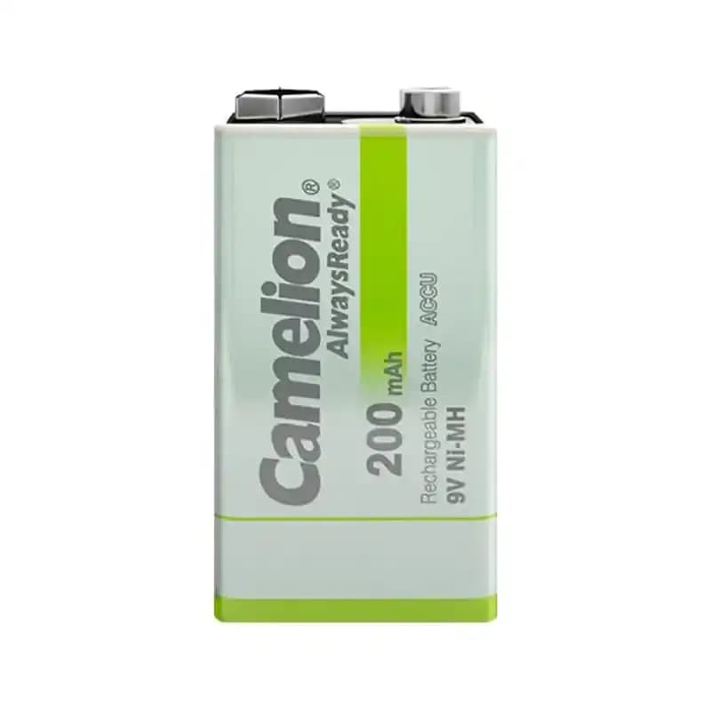 باتری کتابی شارژی Camelion AlwaysReady 9V 200mAh — تصویر ۲