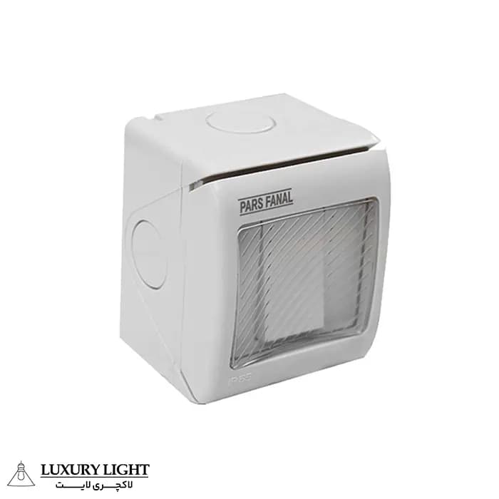 کلید تک پل بارانی روکار پارس فانال مدل PF-1GS16A — تصویر ۳