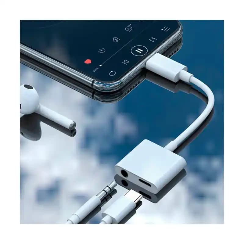تبدیل هندزفری Caza K6 Type-C To Type-C / AUX — تصویر ۵