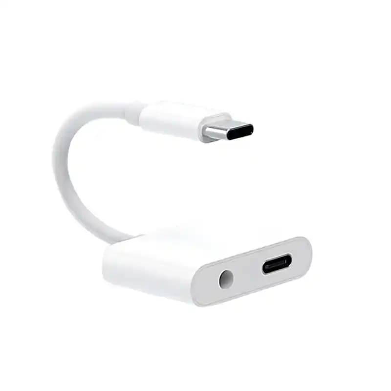 تبدیل هندزفری Caza K6 Type-C To Type-C / AUX