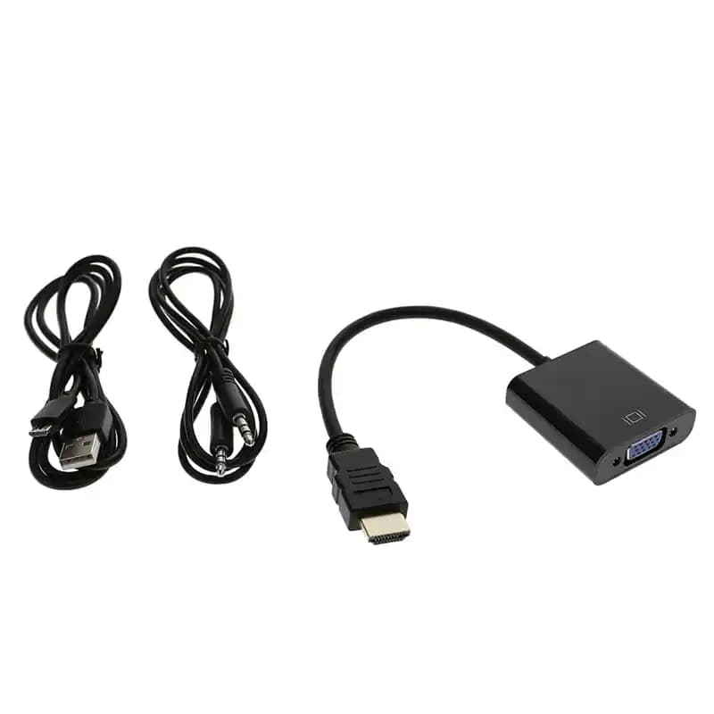 تبدیل HDMI To VGA آداپتوردار