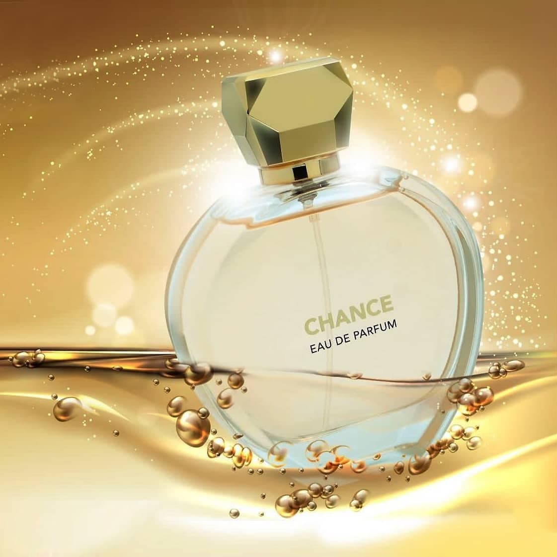 عطر ادکلن زنانه شنل چنس فراگرنس ورد مدل چنس (Fragrance World Chanel Chance) حجم 100 میل — تصویر ۳