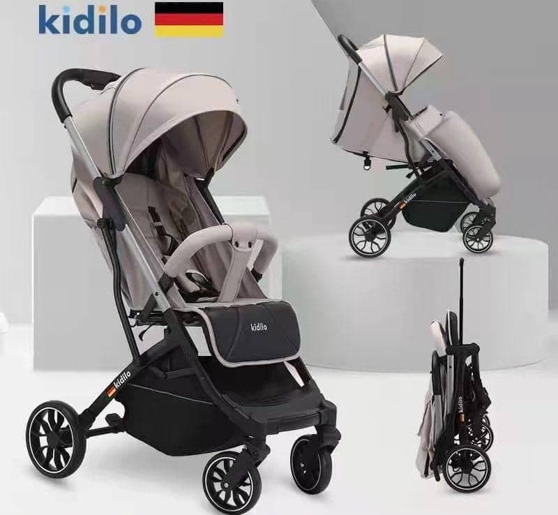 کالسکه چمدانی کیدیلو با کاور پا kidilo مدل k20 — تصویر ۲