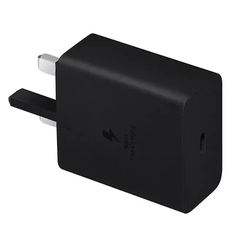 کلگی فست شارژ اورجینال Samsung 3Pin PD 45W Type-C + کابل تایپ سی — تصویر ۳