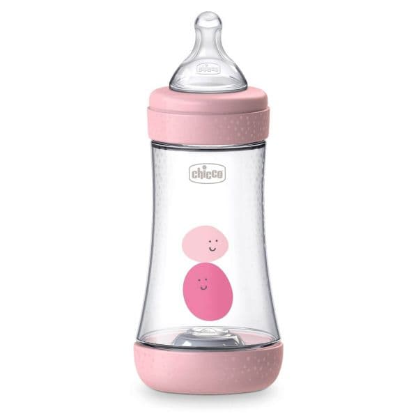 شیشه شیر چیکو chicco پرفکت prefect ۵ میل ml 240 ضدنفخ +2m — تصویر ۱۱