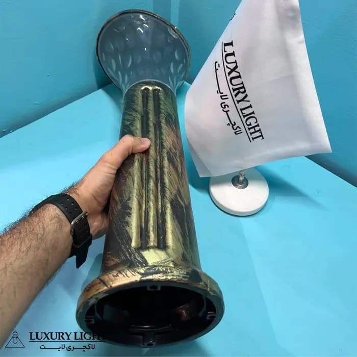 چراغ حیاطی پلاستیکی چمنی قارچی 50 سانتی متر — تصویر ۹
