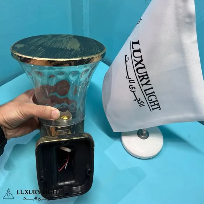 چراغ دیواری محوطه ای پلاستیکی قارچی (پلی کربنات اصلی 3 سال ضمانت) — تصویر ۴