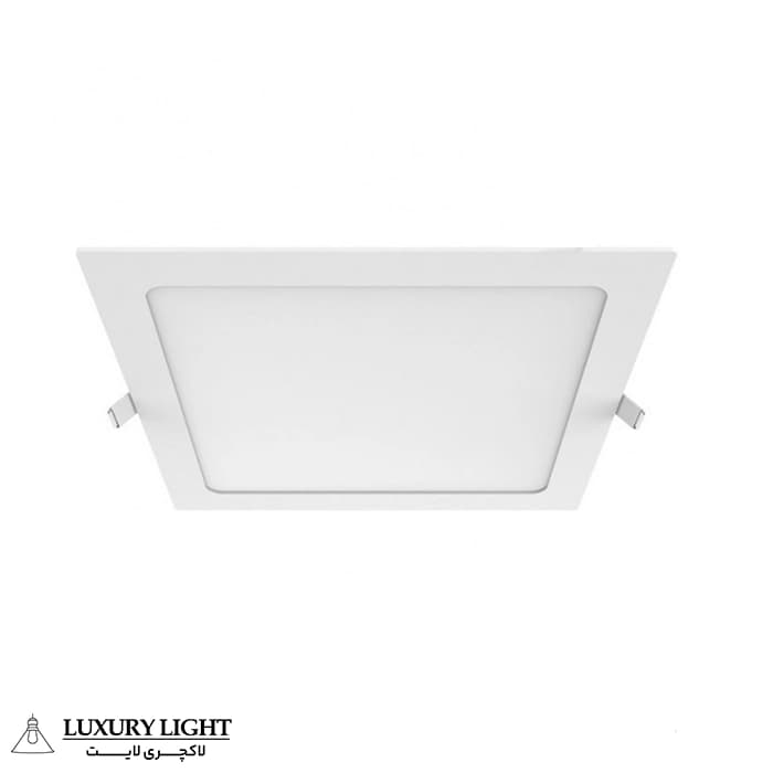 پنل توکار سقفی مربعی 18 وات LED یکتا افروز — تصویر ۳