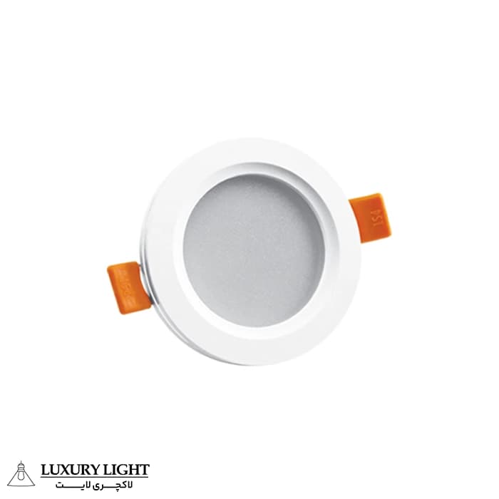 پنل توکار سقفی 9 وات LED با برش 8 مدل آرامیس پارس شعاع توس